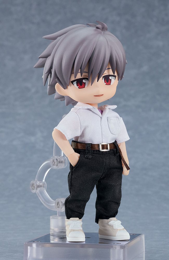 Rebuild of Evangelion Nendoroid Doll Action Figure Kaworu Nagisa 14 cm - Afbeelding 2