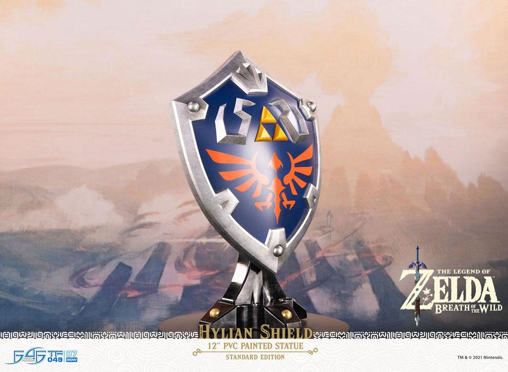 The Legend of Zelda Breath of the Wild PVC Statue Hylian Shield Standard Edition 29 cm - Afbeelding 2