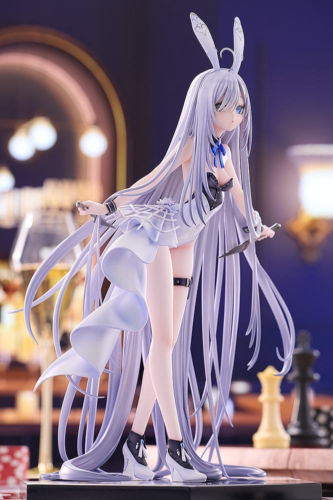 Playing Death Games to Put Food on the Table Wolf PVC Statue 1/7 Light Novel: Yuki Bunny Dress Ver. 25 cm - Afbeelding 4