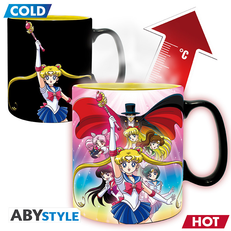 SAILOR MOON Mug Heat Change Group