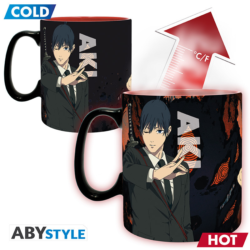 CHAINSAW MAN Mug Heat Change Denji & Aki - Afbeelding 2