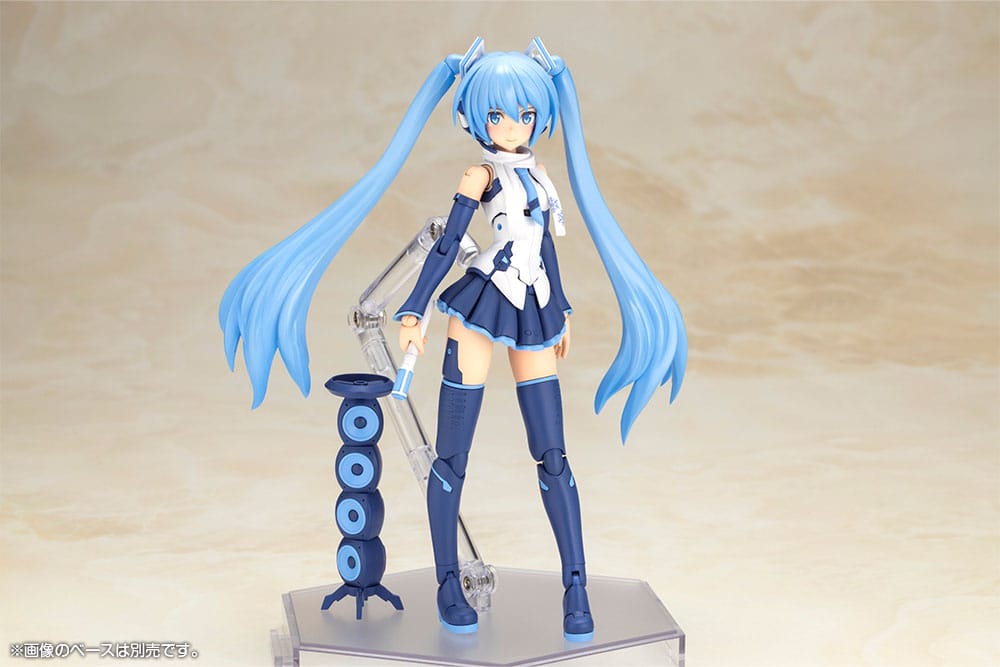 Frame Arms Girl x Hatsune Miku Plastic Model Kit Frame Music Girl Snow Miku Another Color Ver. 15 cm - Afbeelding 7