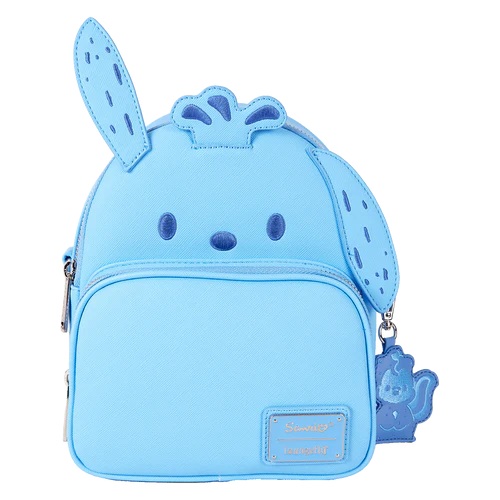 Sanrio Pochacco Monochrome Cosplay Convertible Mini Backpack & Crossbody Bag