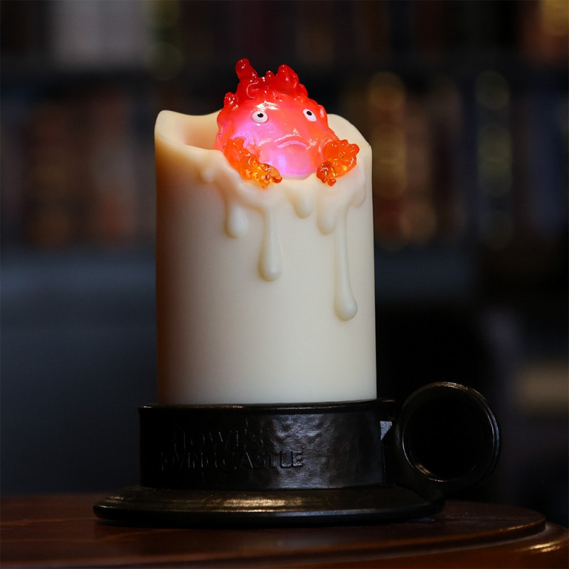 Howl's Moving Castle Light Illuminated Calcifer & candle 13 cm 12.5cm - Afbeelding 4