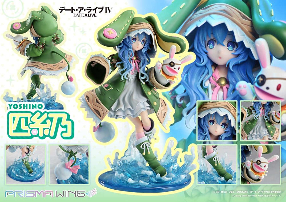 Date A Live Prisma Wing PVC Statue 1/7 Yoshino 20 cm - Afbeelding 4