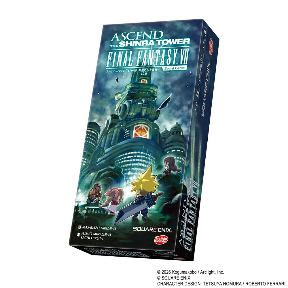 Final Fantasy VII Board Game Ascend The Shinra Tower