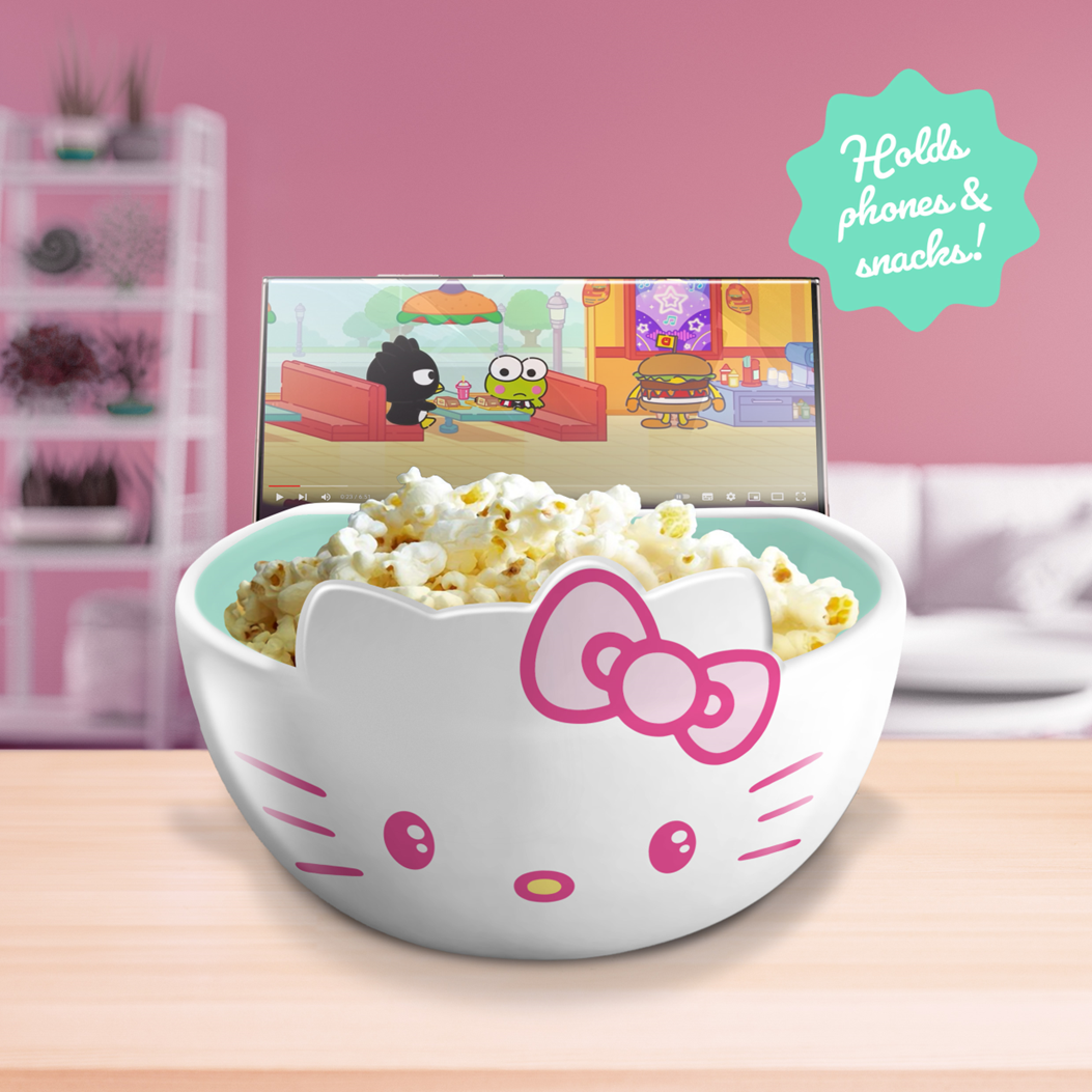Sanrio Streaming Snack Bowl Hello Kitty