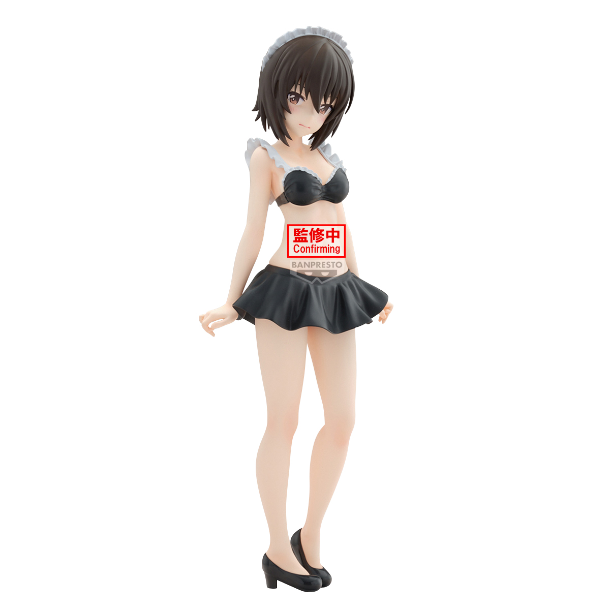 Girls und Panzer das Finale Eternal Romance PVC Figure Maho Nishizumi Maid Swimsuit Ver. 27 cm