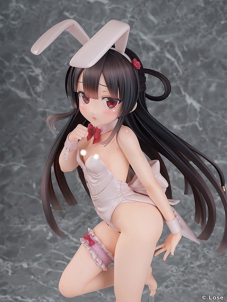 Maitetsu Last Run!! Statue 1/3 Hachiroku: White Bunny Ver. 40 cm - Afbeelding 7