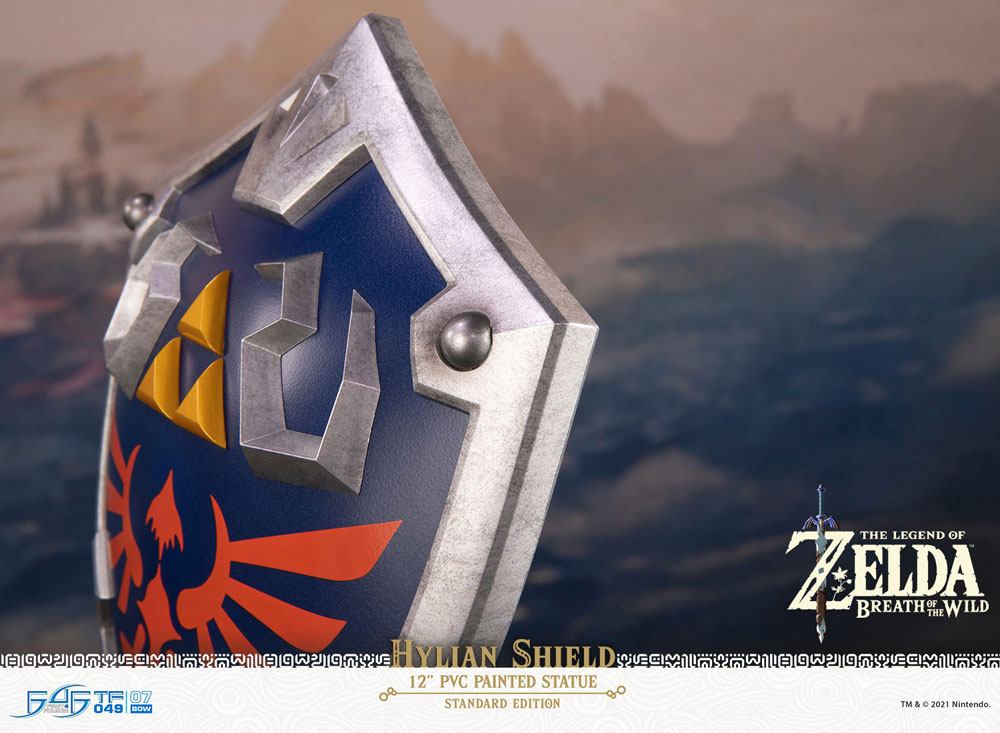 The Legend of Zelda Breath of the Wild PVC Statue Hylian Shield Standard Edition 29 cm - Afbeelding 12