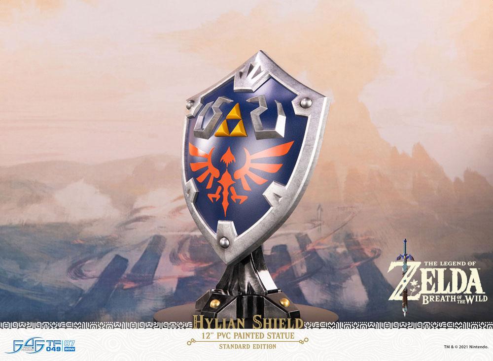 The Legend of Zelda Breath of the Wild PVC Statue Hylian Shield Standard Edition 29 cm - Afbeelding 4