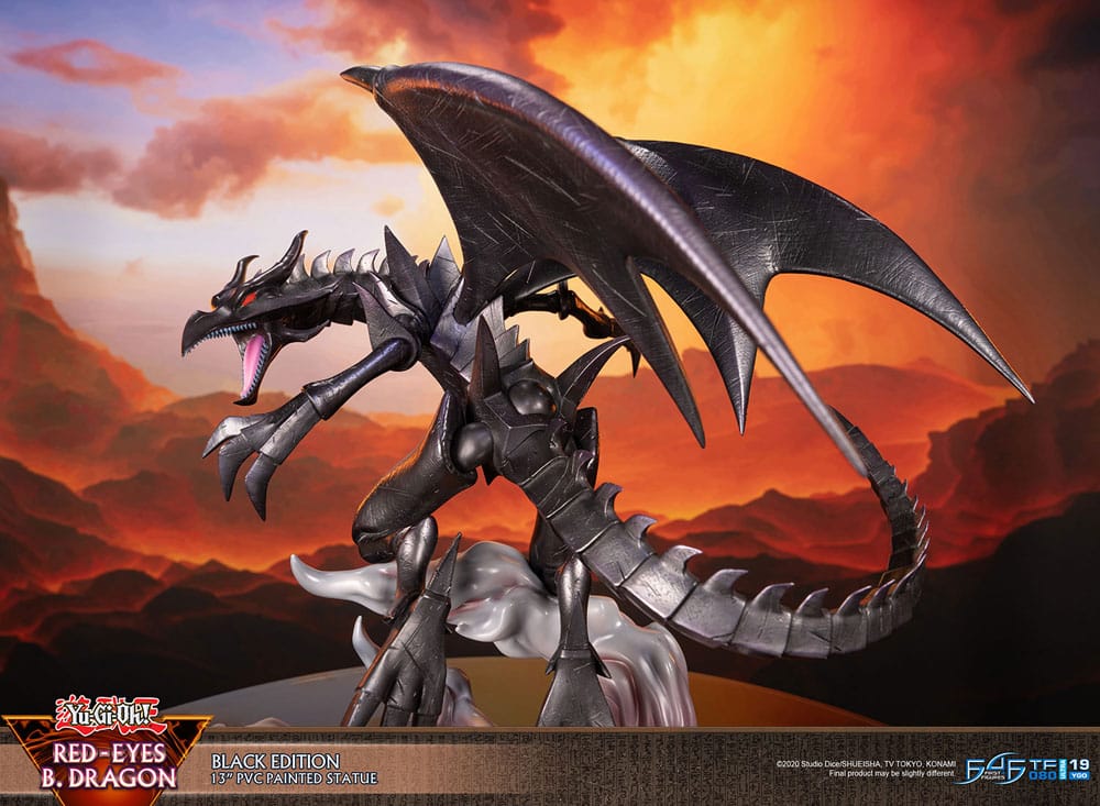 Yu-Gi-Oh! PVC Statue Red-Eyes B. Dragon Black Colour 33 cm - Afbeelding 4