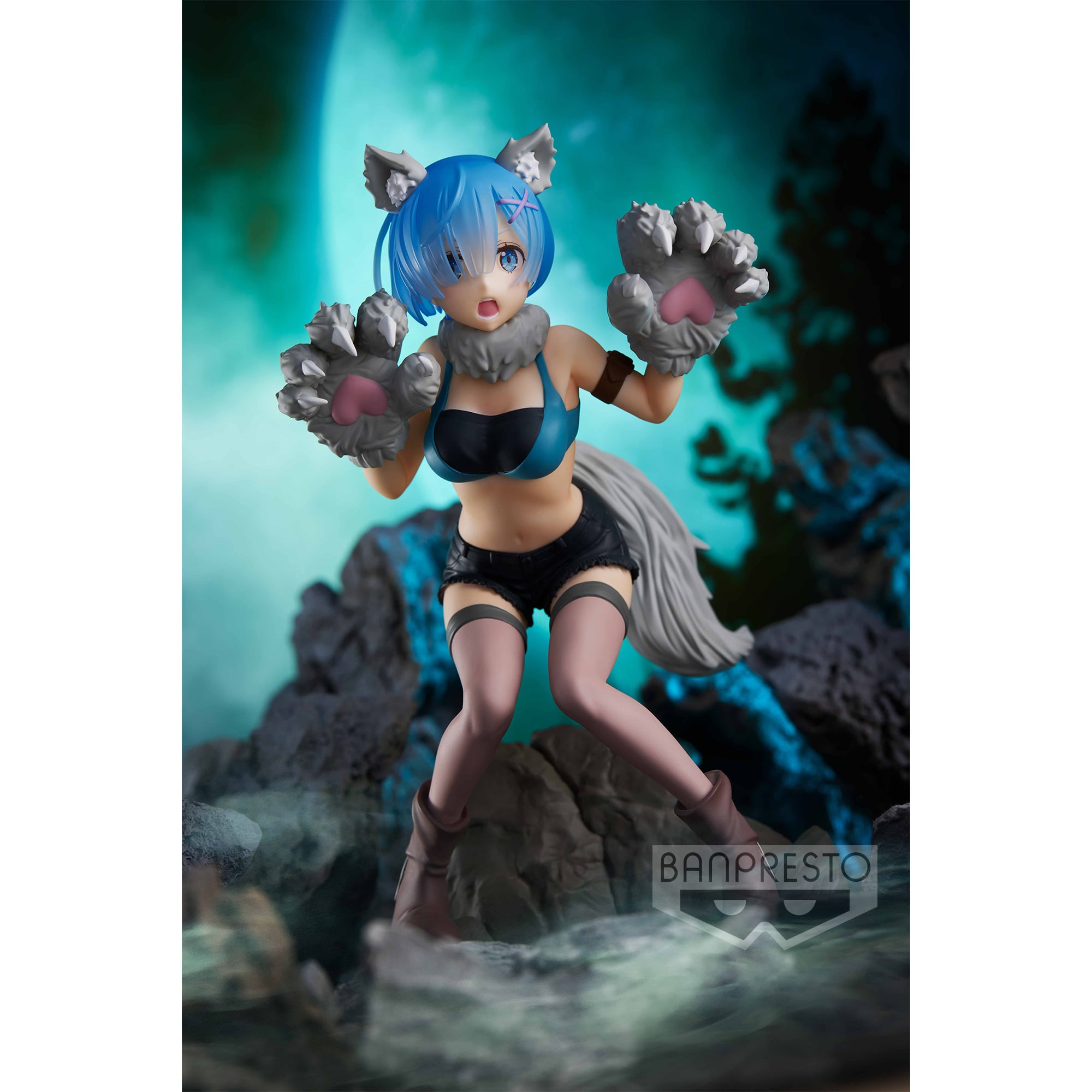 Re: Zero Starting Life in Another World Espresto est-Monster Motions PVC Statue Rem 18 cm