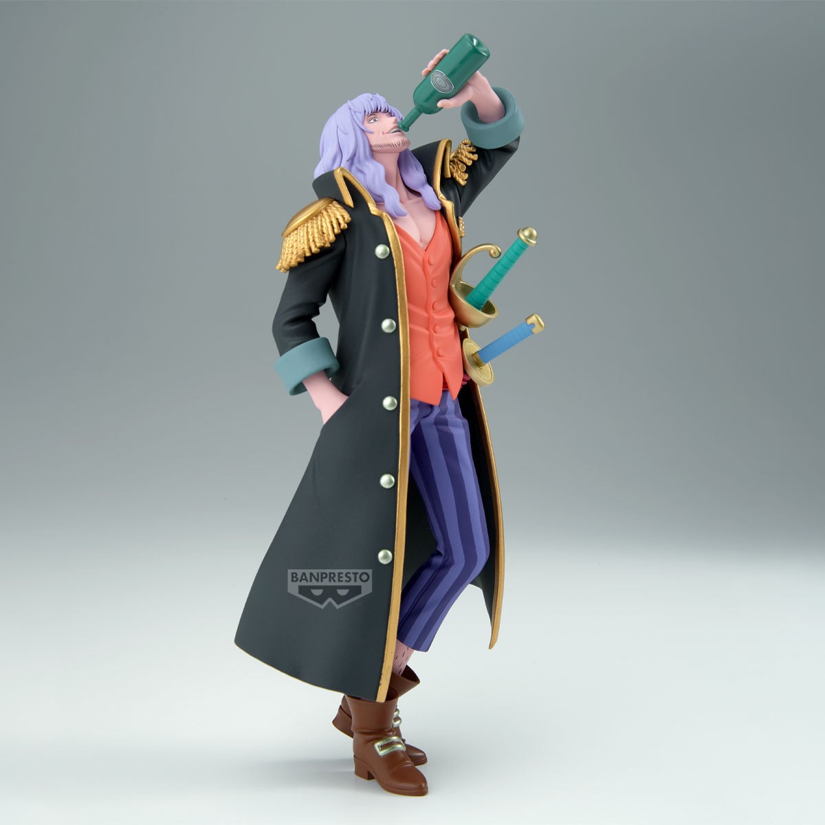 One Piece Battle Record Collection Extra PVC Statue Captain John 21 cm - Afbeelding 2