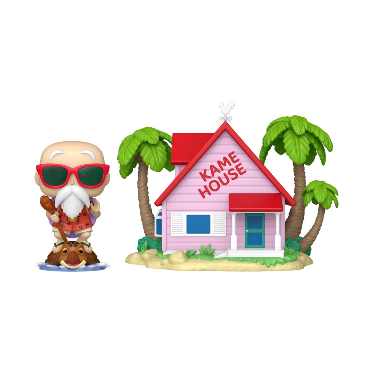 DRAGON BALL - POP TOWN N° 46 - Kame House With Master Roshi - Afbeelding 3