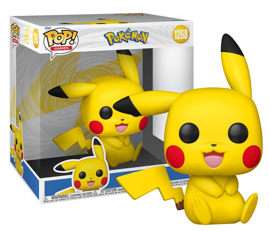 POKEMON - POP JUMBO N° 1268 - Pikachu (Sitting)