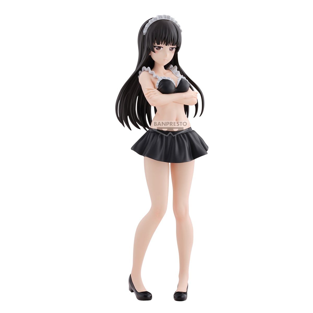 Girls und Panzer das Finale Eternal Romance PVC Figure Shiho Nishizumi Maid Swimsuit Ver. 28 cm