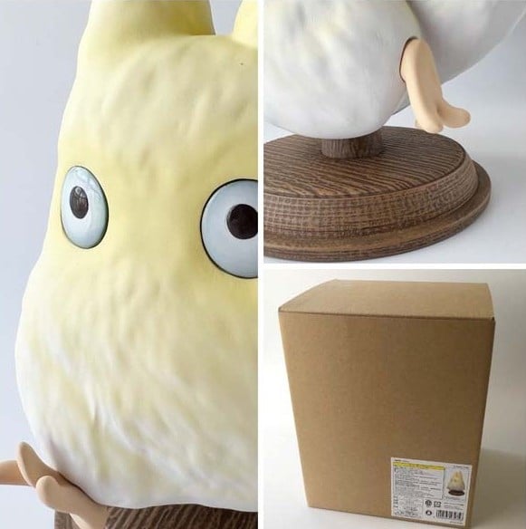 My Neighbor Totoro Statue Find the Little White Totoro 21 cm - Afbeelding 5