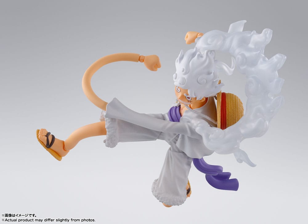 One Piece S.H. Figuarts Action Figure Monkey D. Luffy Gear 5 15 cm - Afbeelding 4