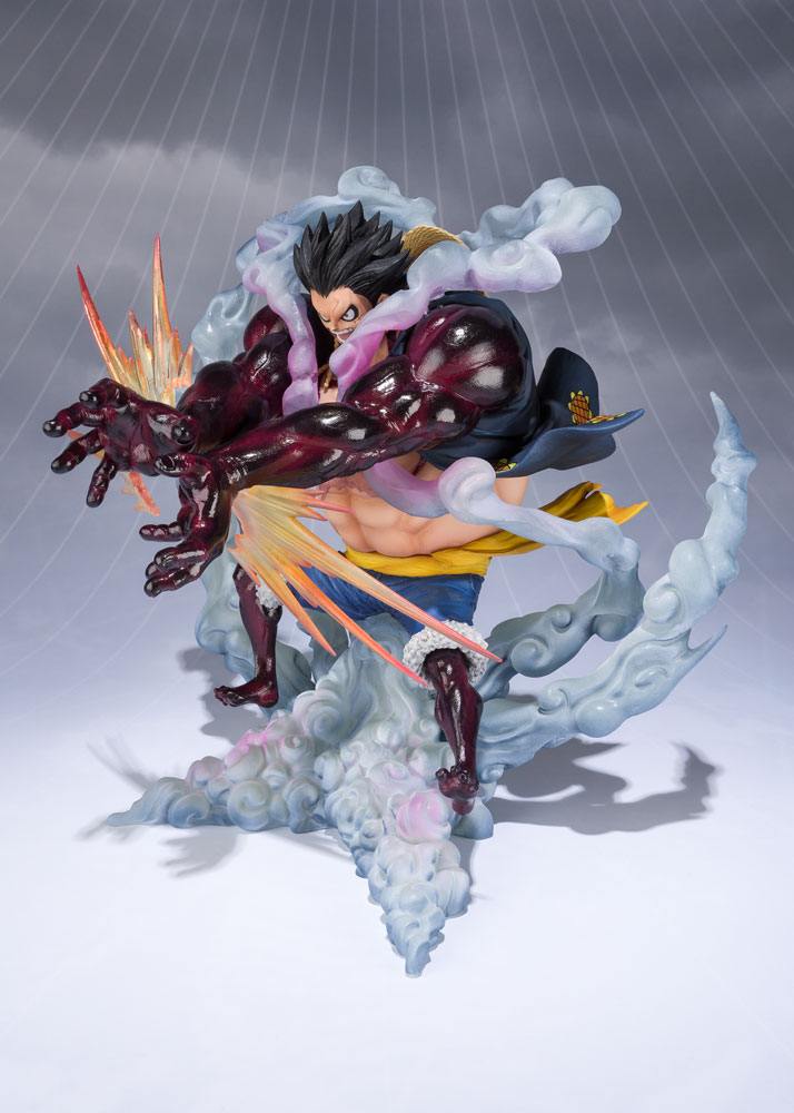One Piece FiguartsZERO PVC Statue Monkey D. Luffy Gear 4 Leo Bazooka Reissue 18 cm - Afbeelding 3