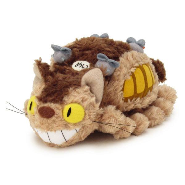 STUDIO GHIBLI Medium Fluffy Cat Bus Plush 26 cm