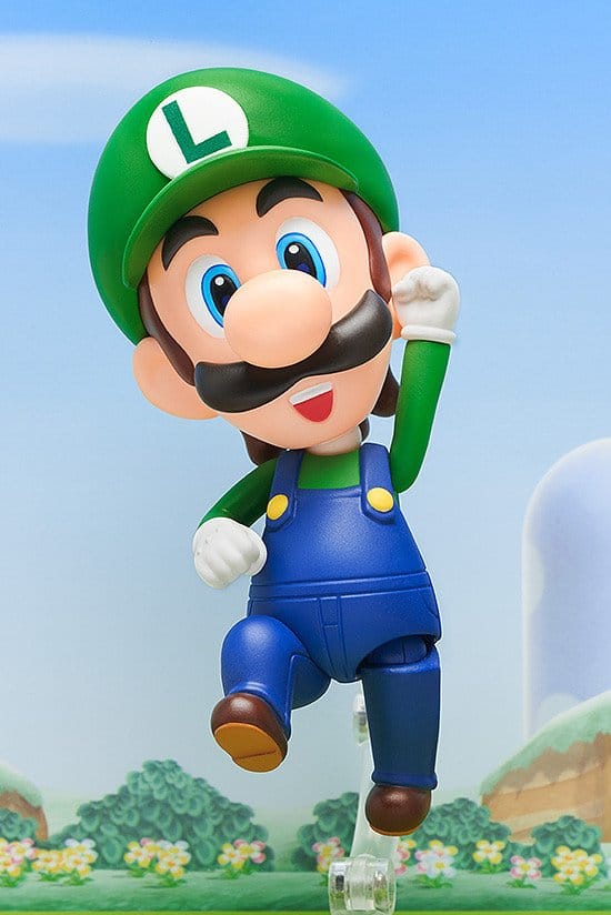 Super Mario Nendoroid Action Figure Luigi 10cm - Afbeelding 3