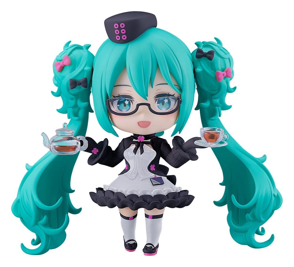 Character Vocal Series 01: Hatsune Miku Nendoroid Action Figure Hatsune Miku: Glasses x Café Ver. 10 cm