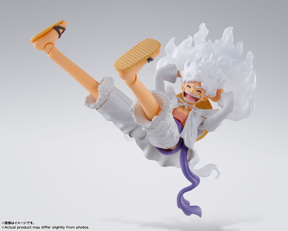 One Piece S.H. Figuarts Action Figure Monkey D. Luffy Gear 5 15 cm - Afbeelding 5