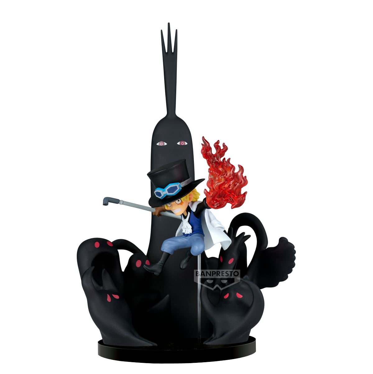 ONE PIECE WCF Special PVC Statue Sabo VS Five Elders & Imu 14cm