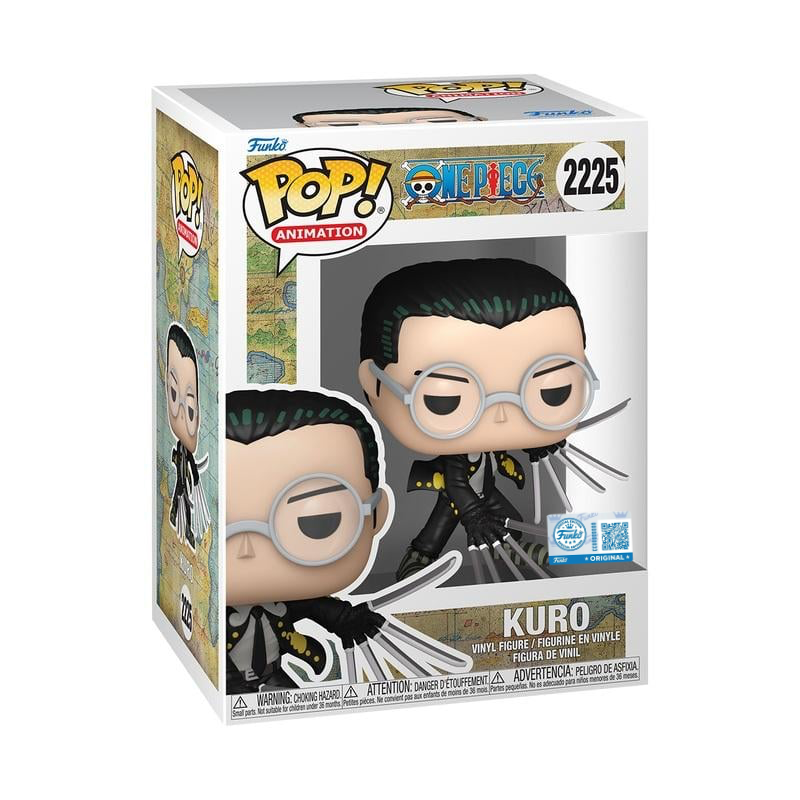 ONE PIECE - POP Animation N° 2225 - Kuro - Afbeelding 2
