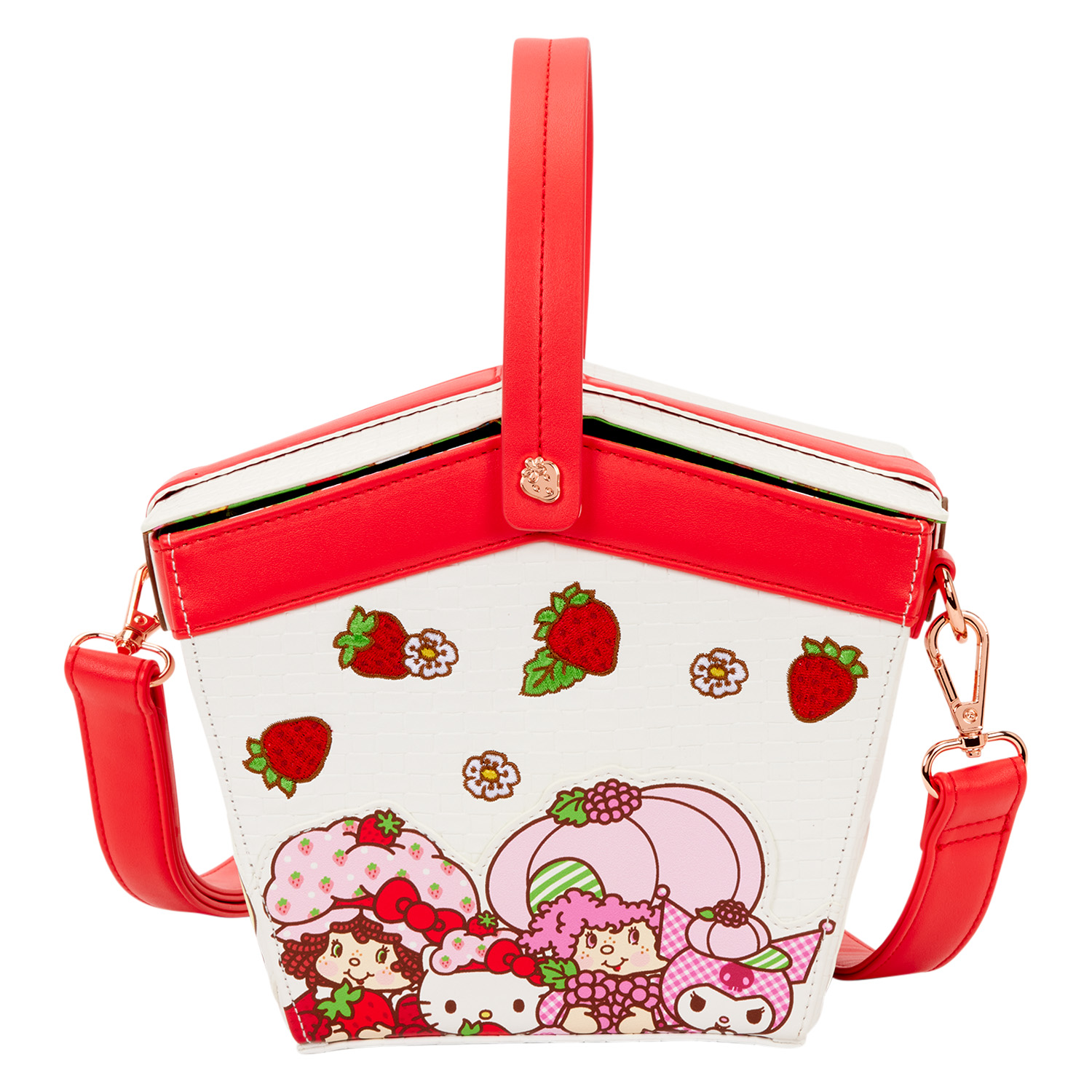 Sanrio x Strawberry Shortcake Crossbody Bag LoungeFly