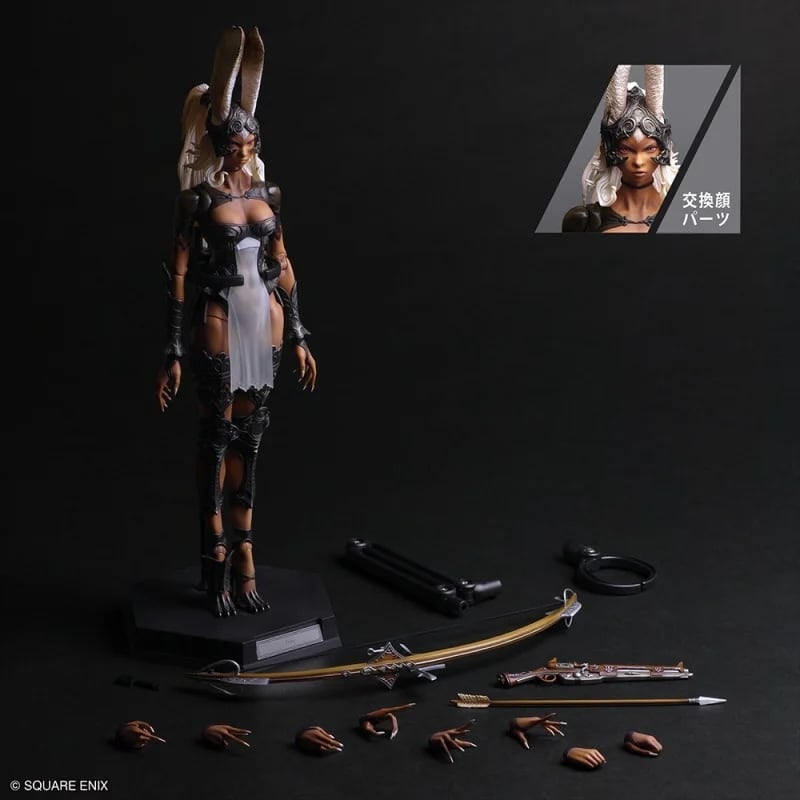 Final Fantasy XII Play Arts Shin Action Figure Fran - Afbeelding 5