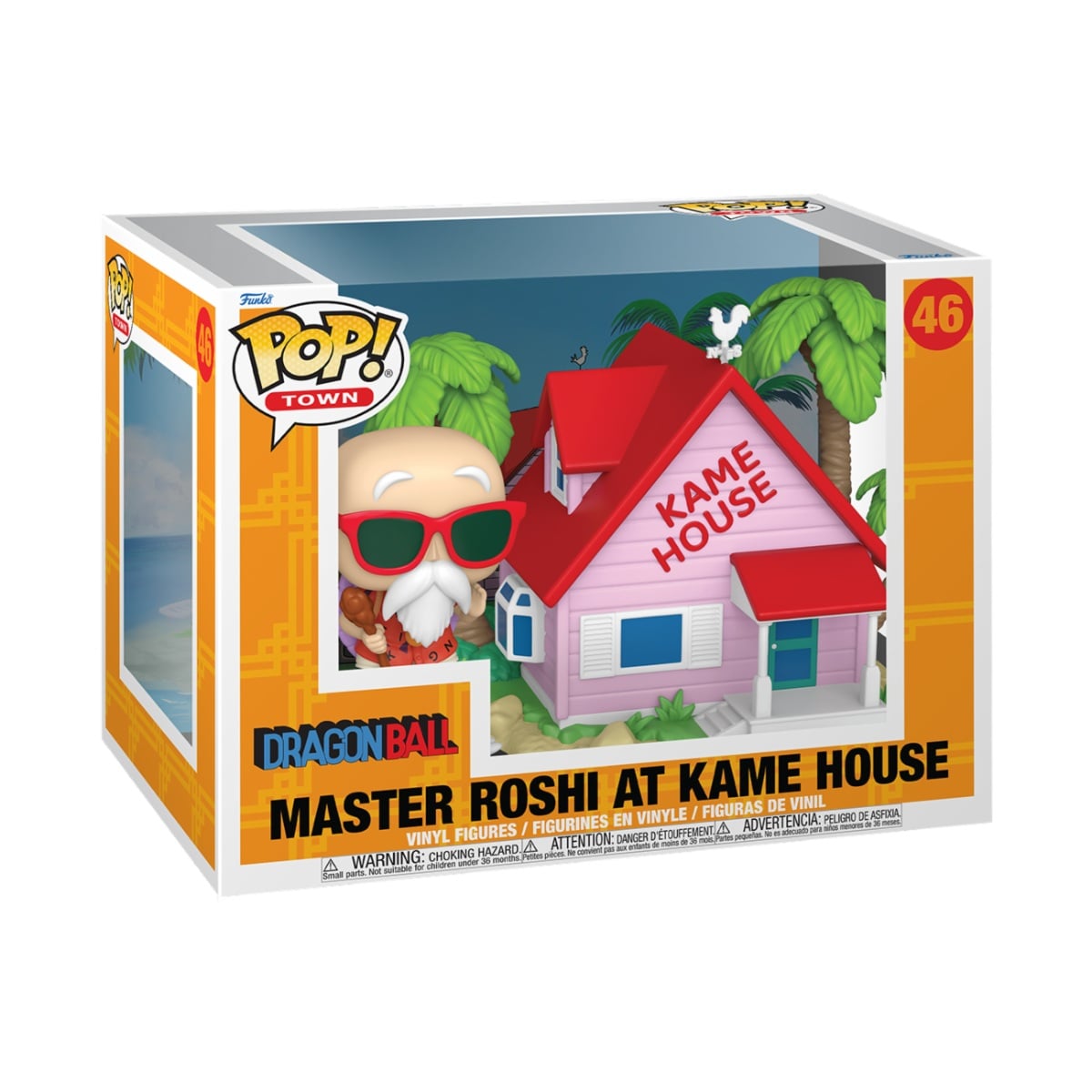 DRAGON BALL - POP TOWN N° 46 - Kame House With Master Roshi - Afbeelding 2