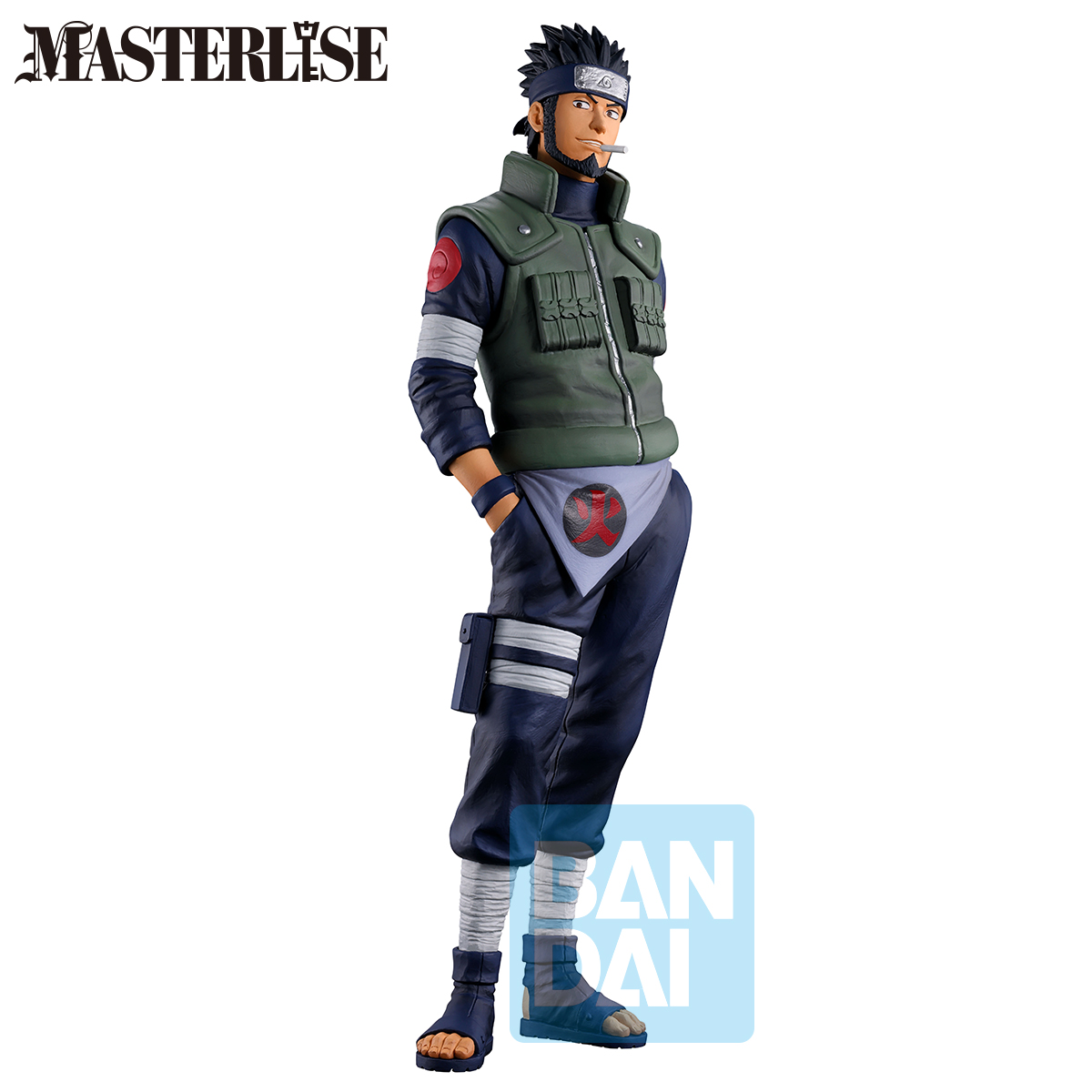 Naruto Shippuden Hidan Kakuzu Arc Ichibansho Masterlise PVC Figure Asuma Sarutobi 27 cm