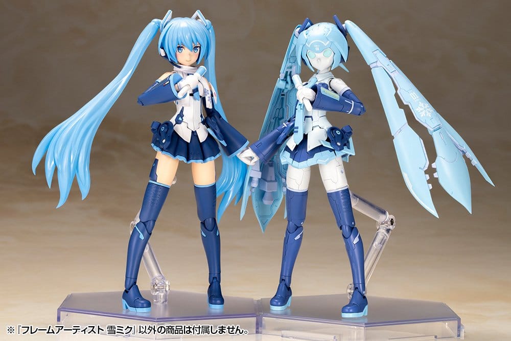 Frame Arms Plastic Model Kit 1/100 Frame Artist Snow Miku 16 cm - Afbeelding 10