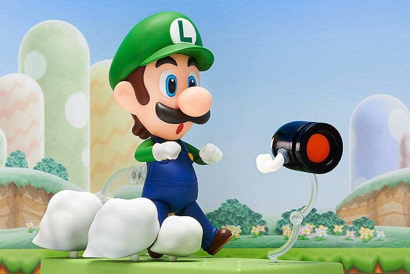 Super Mario Nendoroid Action Figure Luigi 10cm - Afbeelding 5