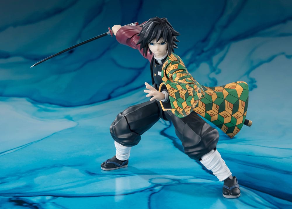 Demon Slayer: Kimetsu no Yaiba S.H. Figuarts Action Figure Giyu Tomioka 15 cm - Afbeelding 5