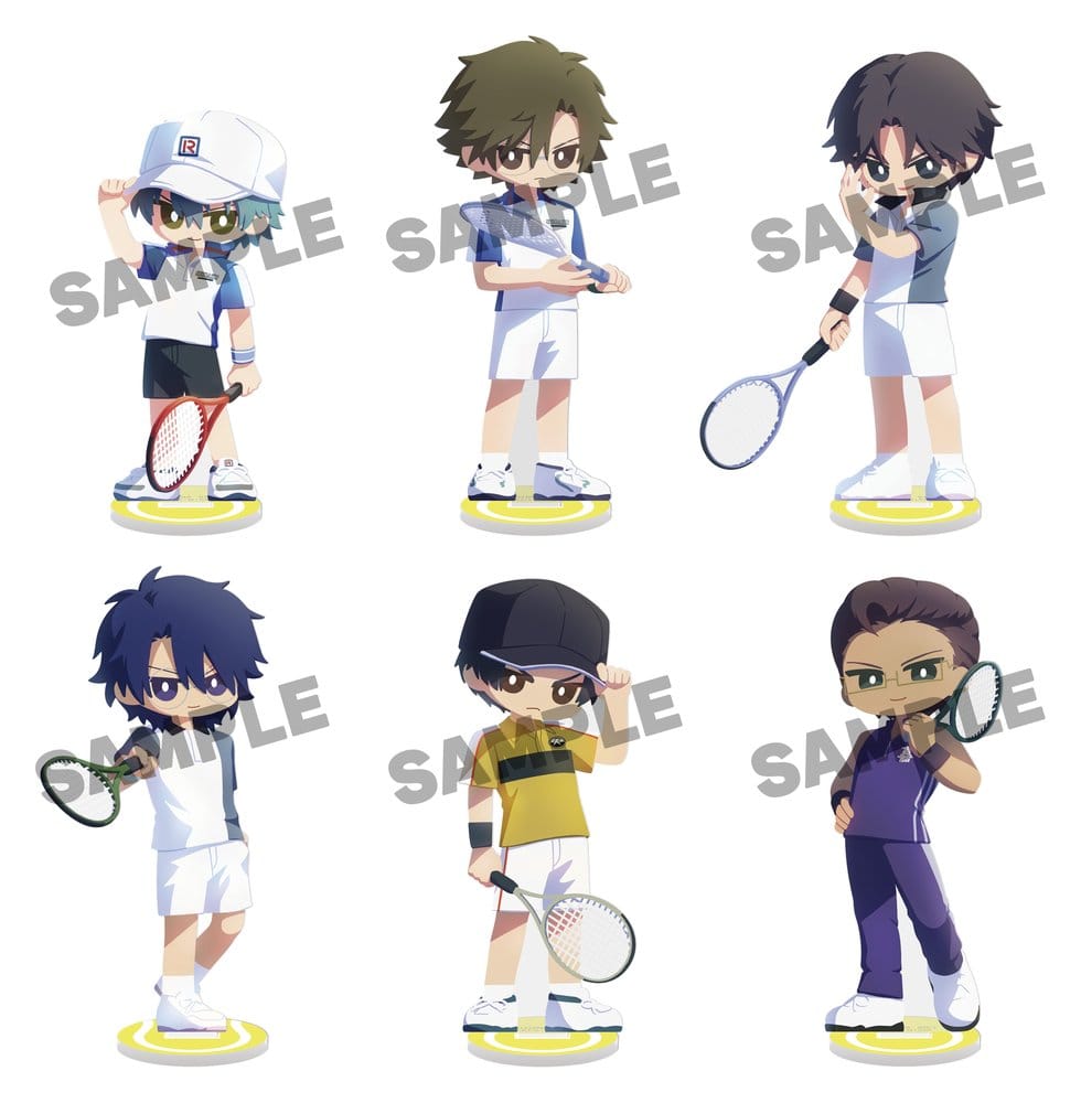 The New Prince of Tennis Irusta Mini Figures Vol.1 8 cm Blind Box Display (6)