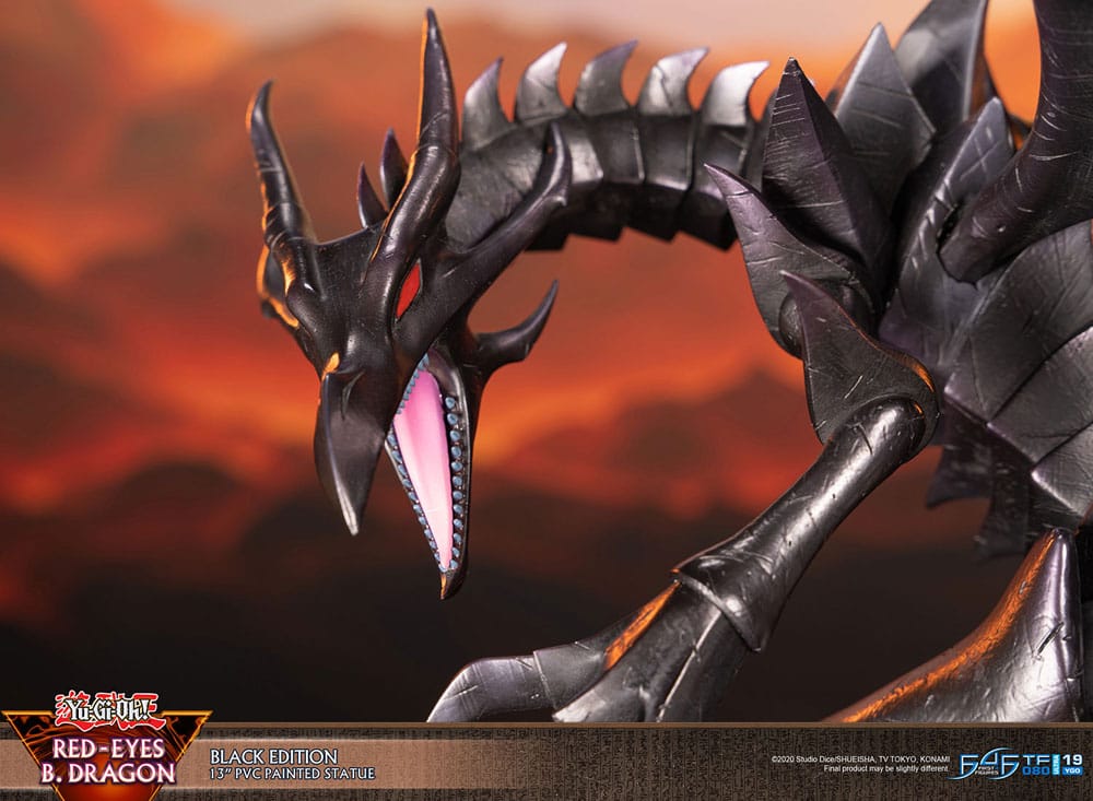 Yu-Gi-Oh! PVC Statue Red-Eyes B. Dragon Black Colour 33 cm - Afbeelding 28