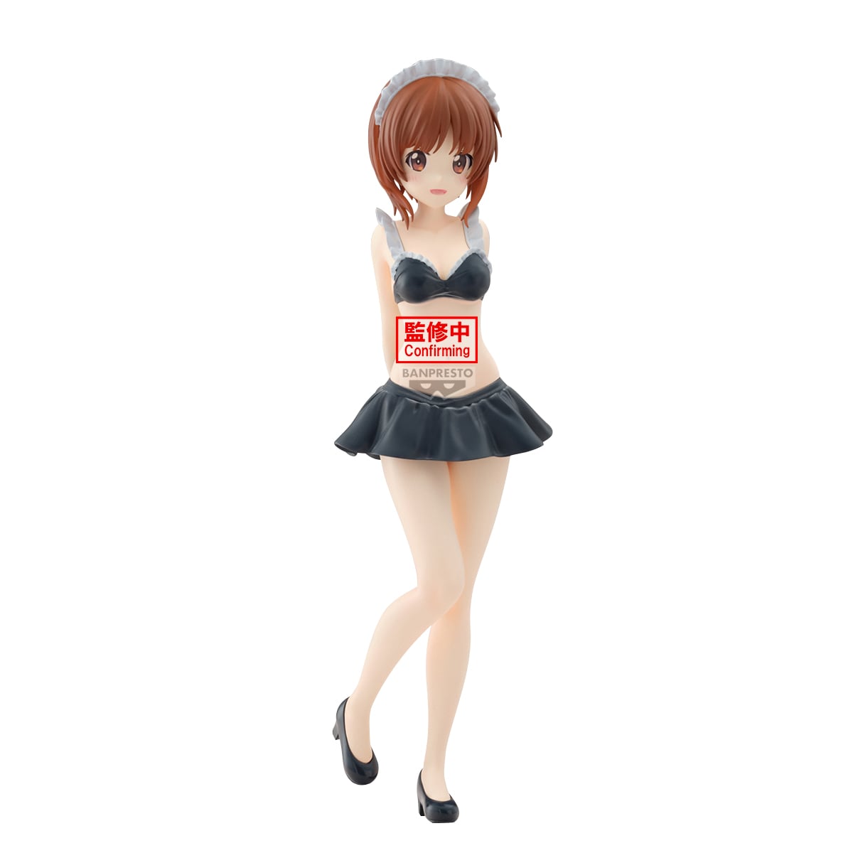 Girls und Panzer das Finale Eternal Romance PVC Figure Miho Nishizumi Maid Swimsuit Ver. 27 cm