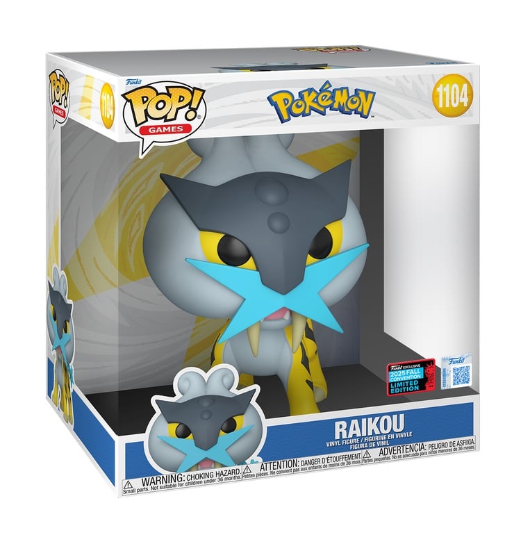 POKEMON - POP Jumbo N° 1104 - Raikou - Afbeelding 2