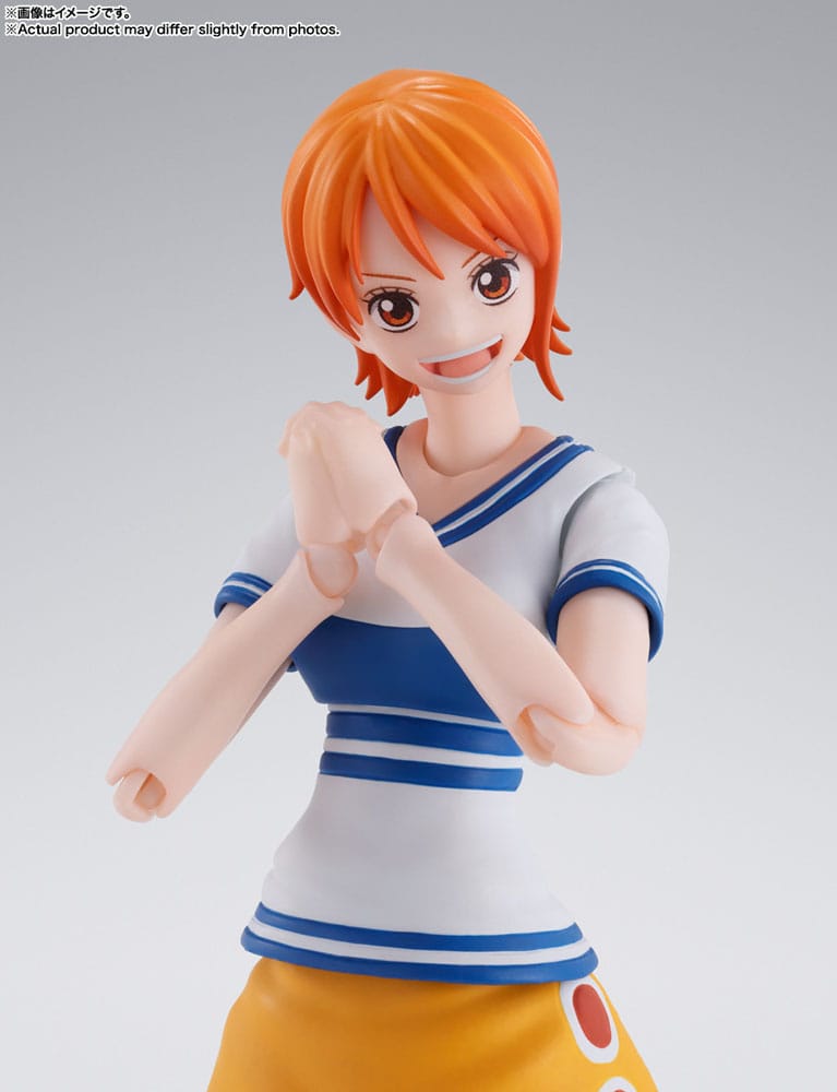 One Piece S.H. Figuarts Action Figure Nami Romance Dawn 14 cm - Afbeelding 8