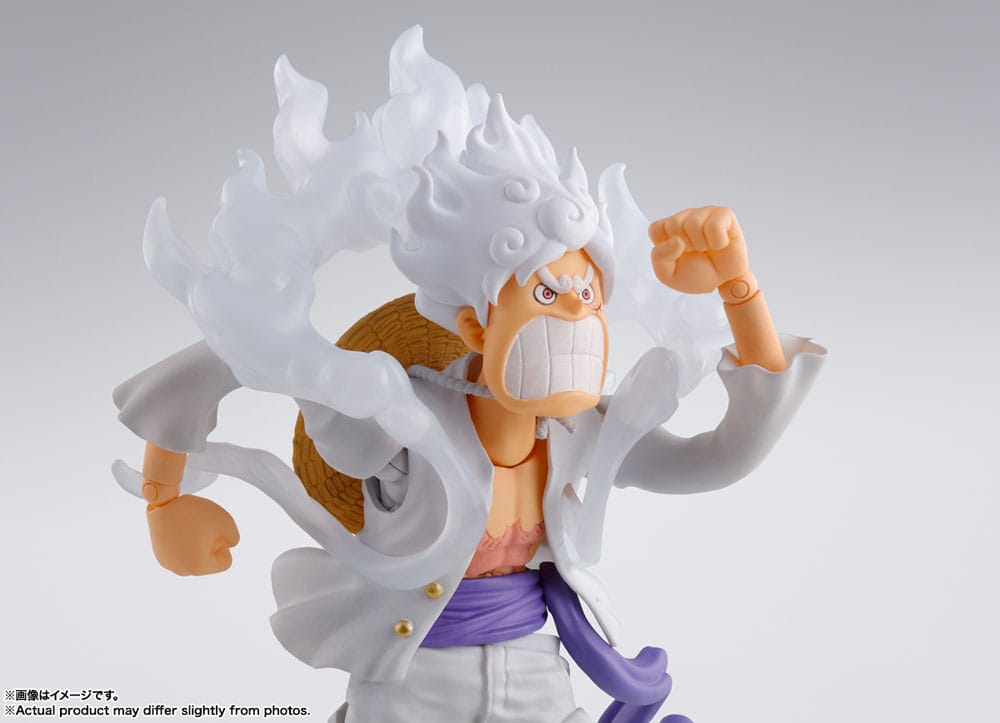 One Piece S.H. Figuarts Action Figure Monkey D. Luffy Gear 5 15 cm - Afbeelding 7