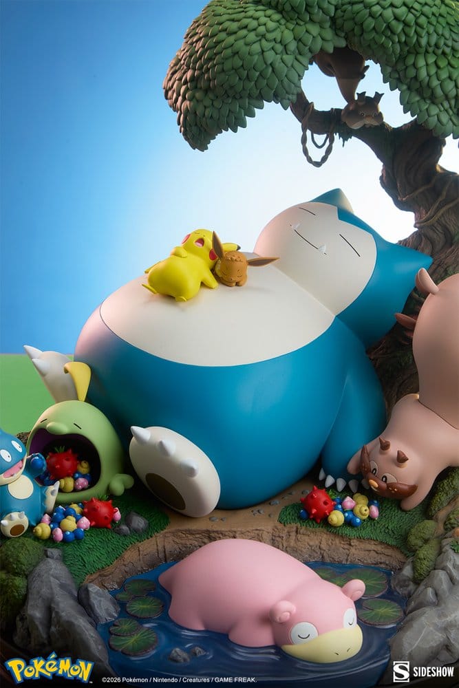 Pokémon Diorama Snorlax 33 cm - Afbeelding 6