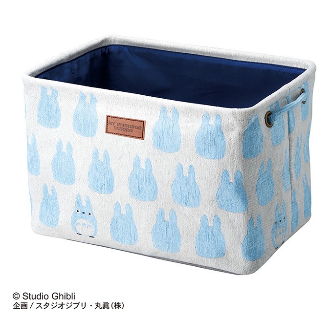 My Neighbor Totoro Storage Box Totoro Silhouette Blue