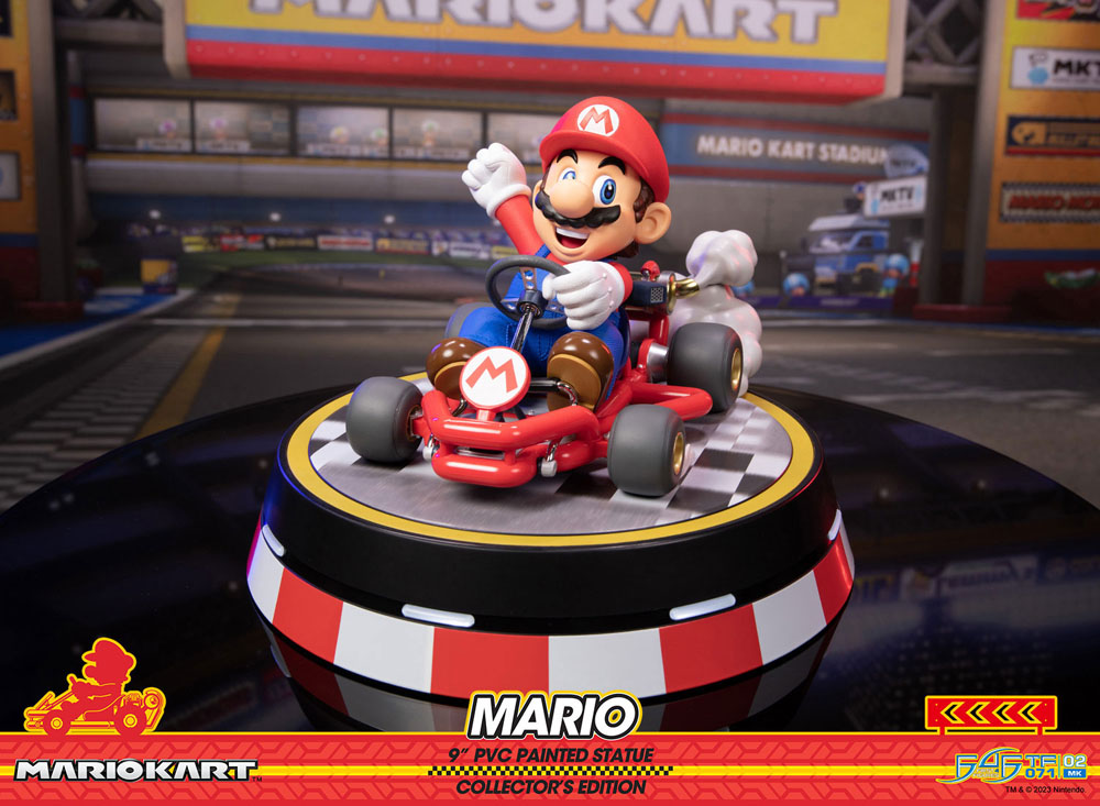 Mario Kart PVC Statue Mario Collector's Edition 22 cm - Afbeelding 19