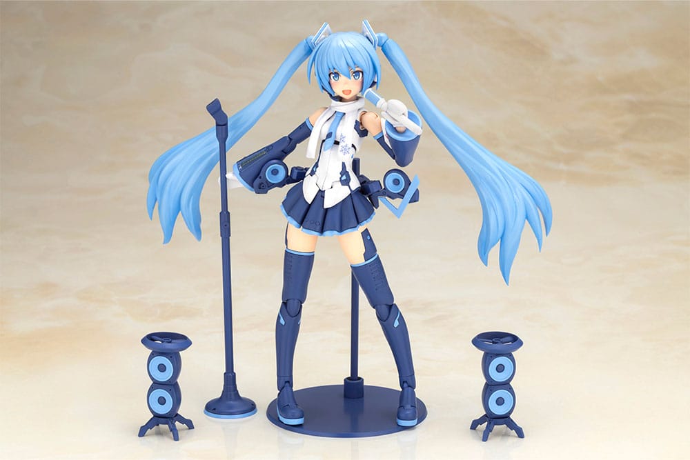 Frame Arms Girl x Hatsune Miku Plastic Model Kit Frame Music Girl Snow Miku Another Color Ver. 15 cm - Afbeelding 5