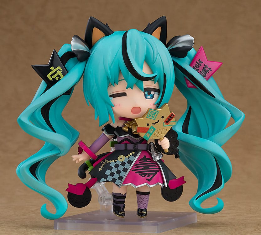 Character Vocal Series 01 Nendoroid Action Figure Hatsune Miku: Black Maneki Miku Ver. 10 cm - Afbeelding 3