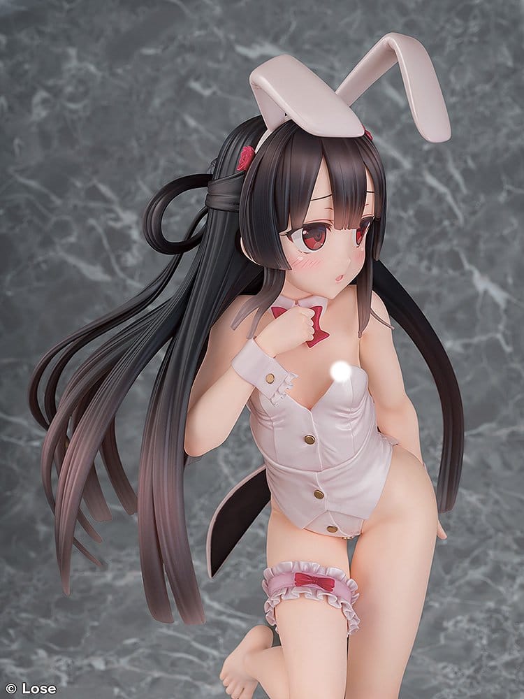 Maitetsu Last Run!! Statue 1/3 Hachiroku: White Bunny Ver. 40 cm - Afbeelding 8