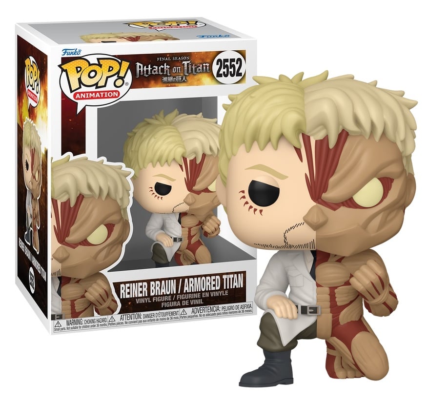 ATTACK ON TITAN SPLIT - POP Animation N° 2552 - Armor Titan